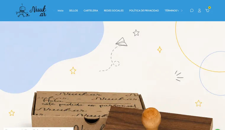 Portada de la tienda online de Nuuk
